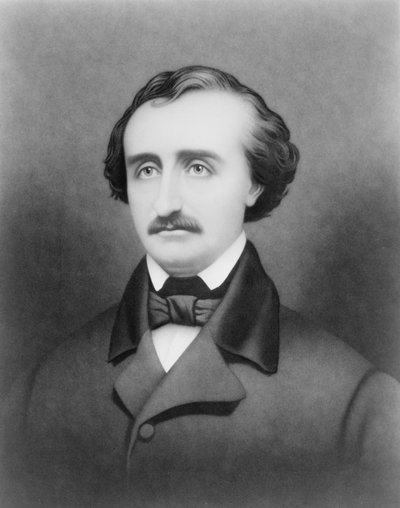 Edgar Allan Poe, 1896 by William Sartain